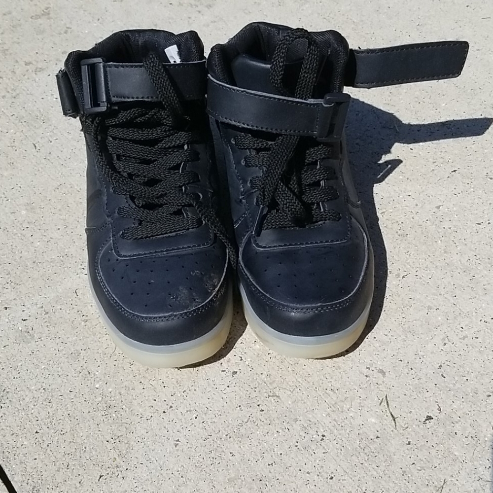 Black Light Up High Tops.